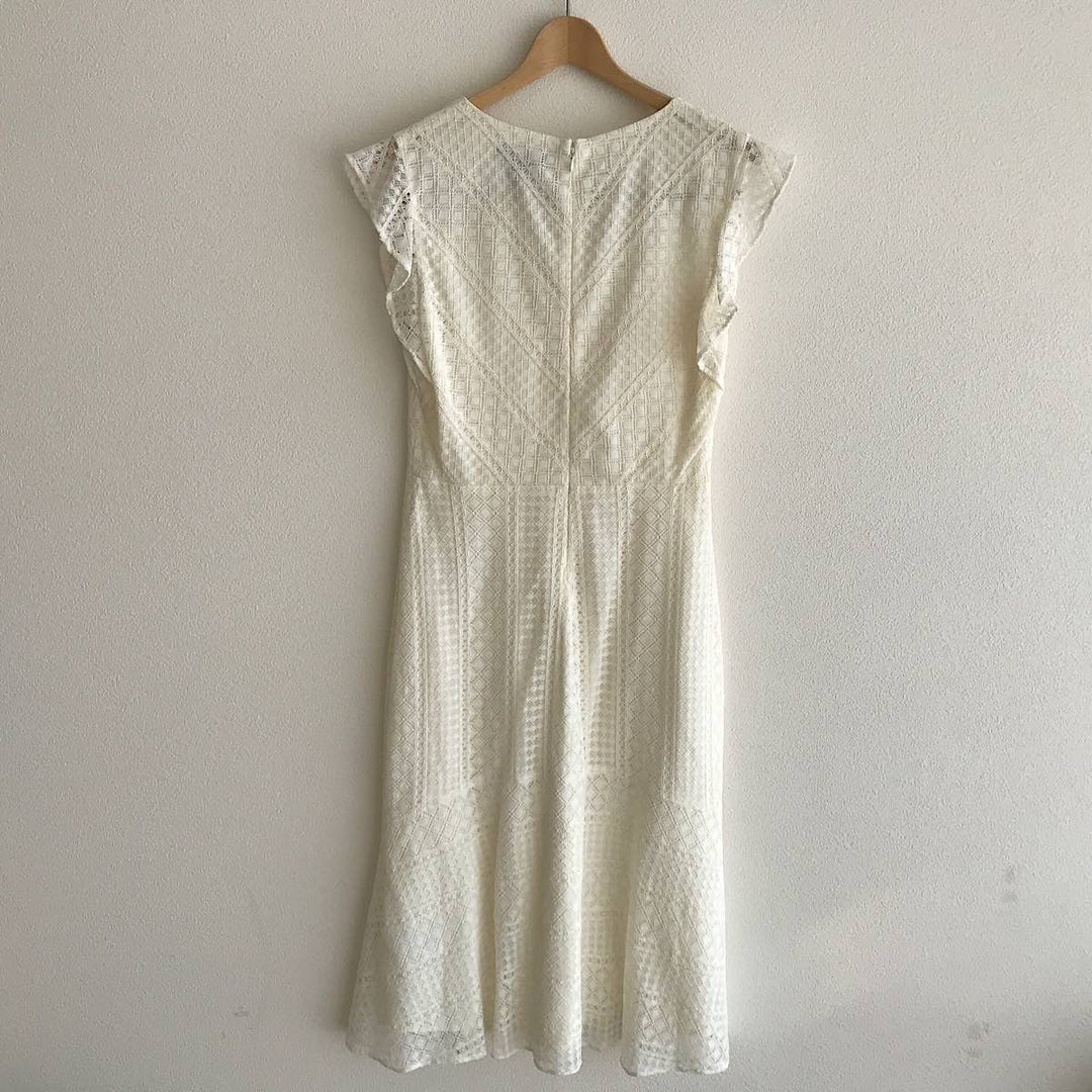 『USED美品』 
RALPH LAUREN ラルフローレン 
 サイズ4 RN41381/CA56658 160/88A ワンピース 
ナイロン/レーヨン  /コットン/ポリエステル