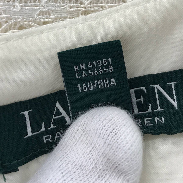 『USED美品』 
RALPH LAUREN ラルフローレン 
 サイズ4 RN41381/CA56658 160/88A ワンピース 
ナイロン/レーヨン  /コットン/ポリエステル