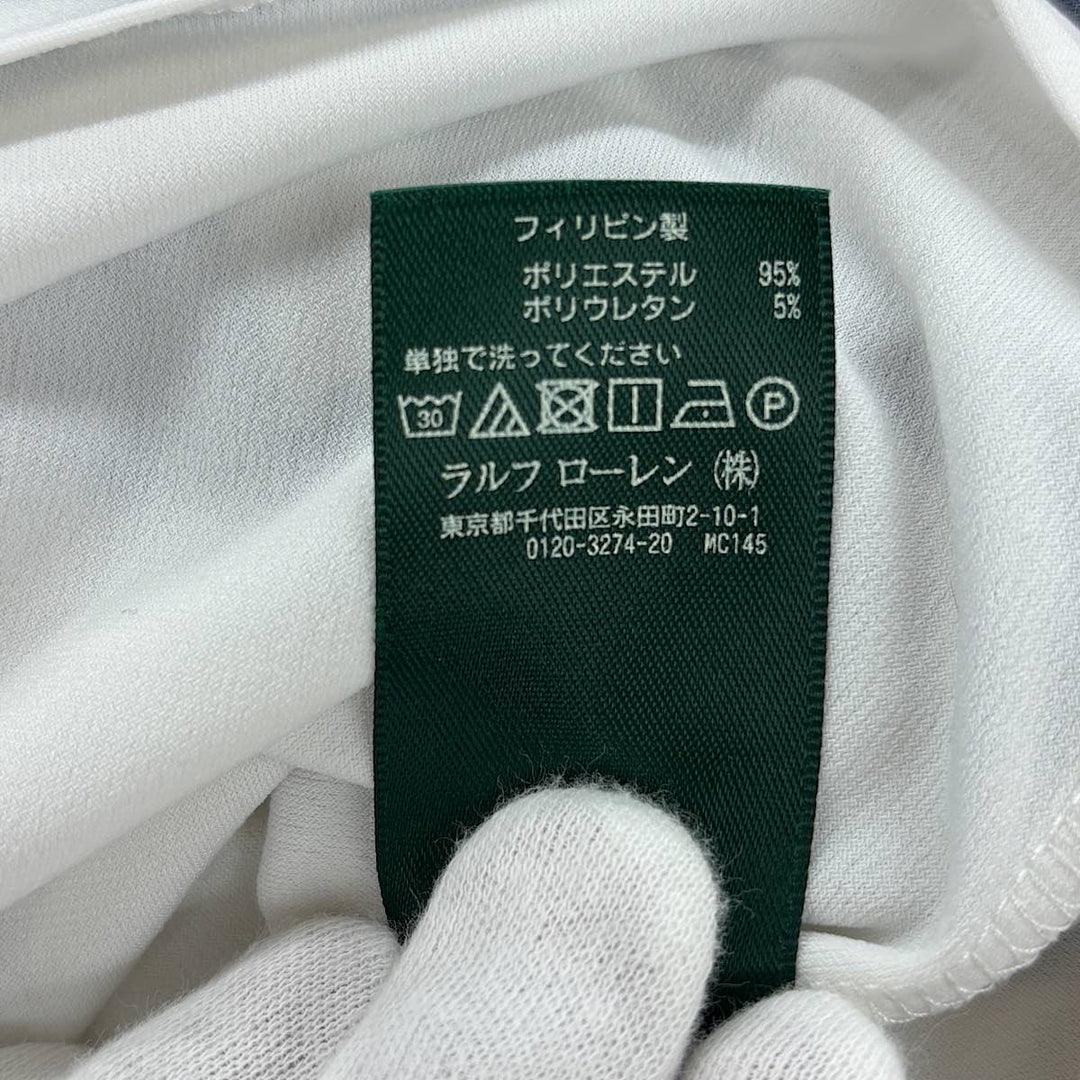 『USED』 
RALPH LAUREN ラルフローレン 
 花柄ワンピース サイズ4 RN#41381 ワンピース 
ポリエステル/ポリウレタン  ホワイト/ブラック系