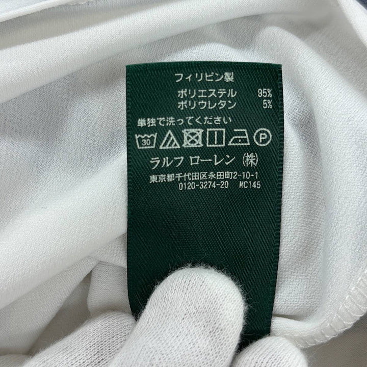 『USED』 
RALPH LAUREN ラルフローレン 
 花柄ワンピース サイズ4 RN#41381 ワンピース 
ポリエステル/ポリウレタン  ホワイト/ブラック系