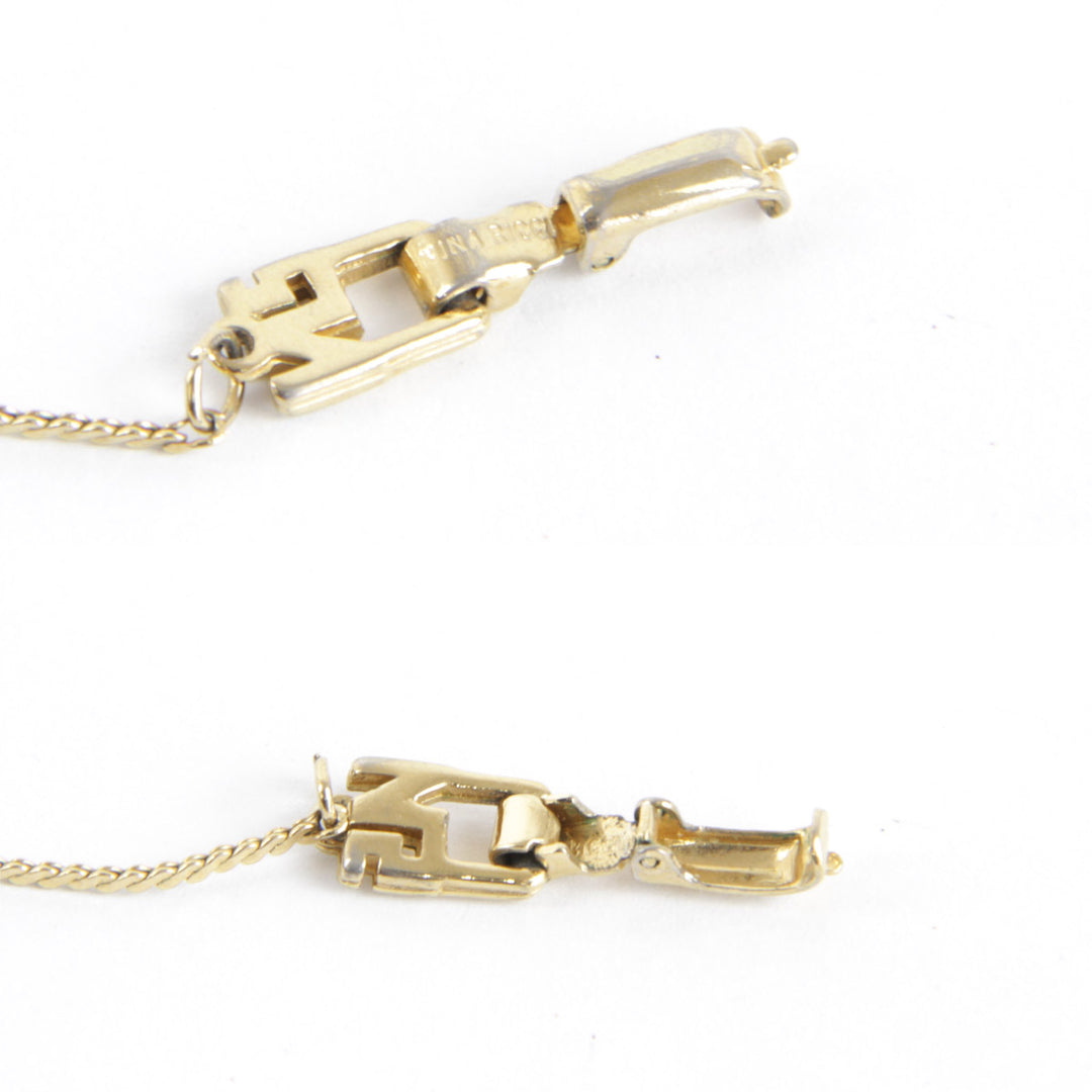 良品『USED』 メタル 
NINA RICCI ネックレス