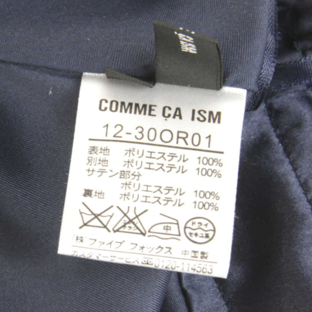 美品『USED』 
COMME CA ISM コムサイズム 
 ワンピース 
ポリエステル ネイビー