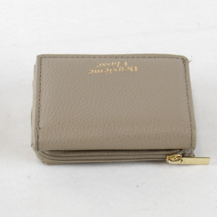 美品『USED』 
Deuxieme Classe ドゥーズィエムクラス 
 ミニウォレット 財布 
レザー ブラウン