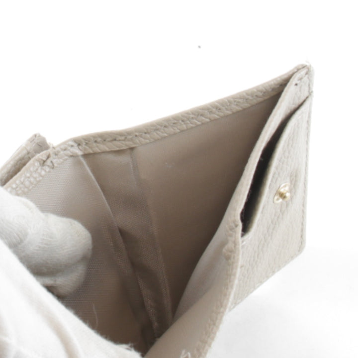 美品『USED』 
Deuxieme Classe ドゥーズィエムクラス 
 ミニウォレット 財布 
レザー ブラウン