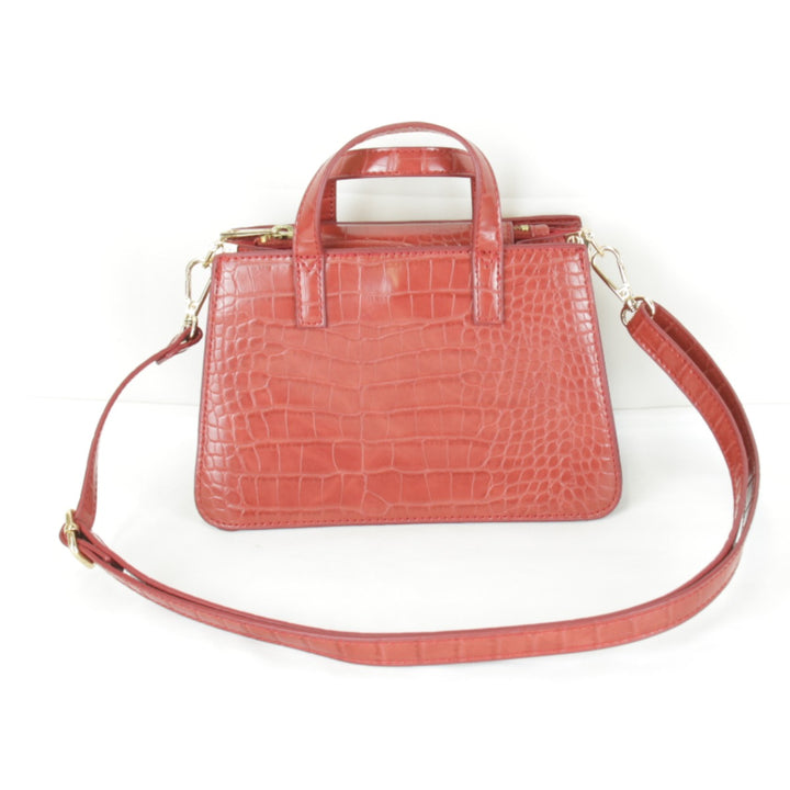 美品『USED』 
 
 unbillion 2WAYバッグ ショルダーバッグ 
レザー レッド