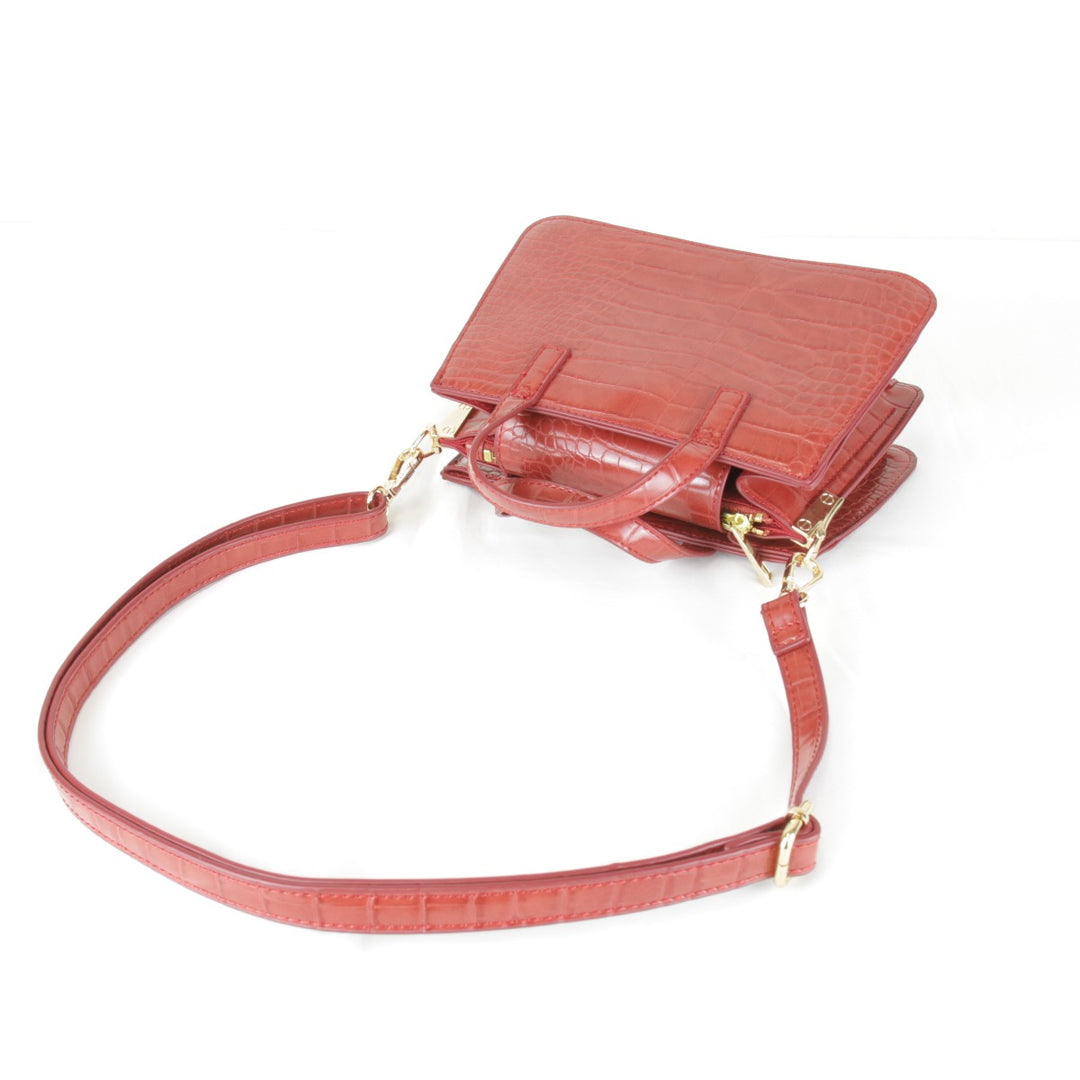 美品『USED』 
 
 unbillion 2WAYバッグ ショルダーバッグ 
レザー レッド