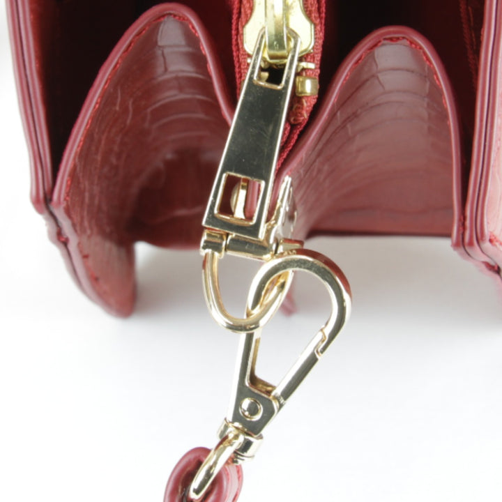 美品『USED』 
 
 unbillion 2WAYバッグ ショルダーバッグ 
レザー レッド
