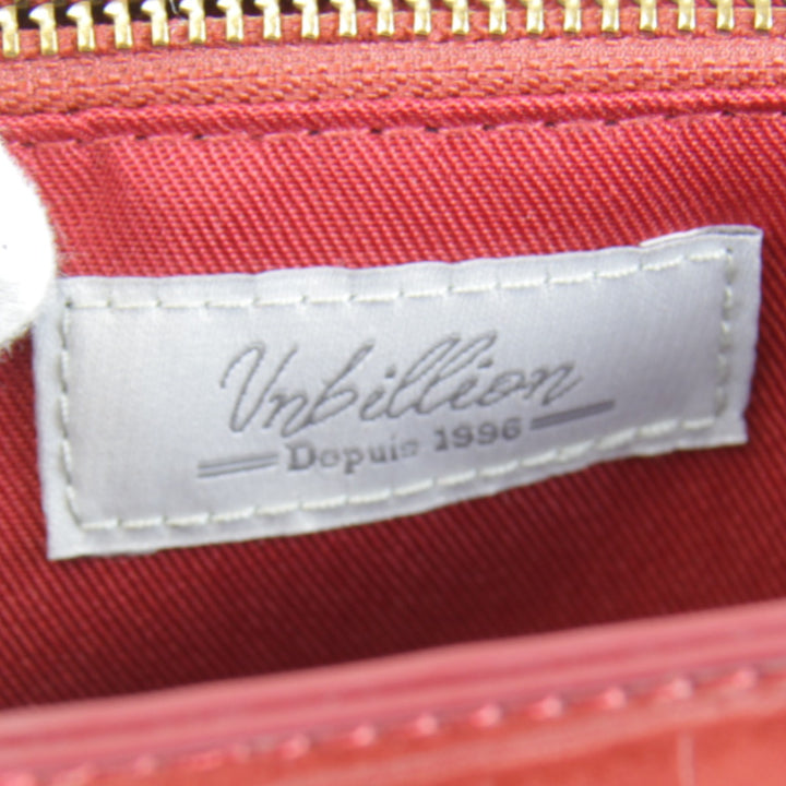 美品『USED』 
 
 unbillion 2WAYバッグ ショルダーバッグ 
レザー レッド