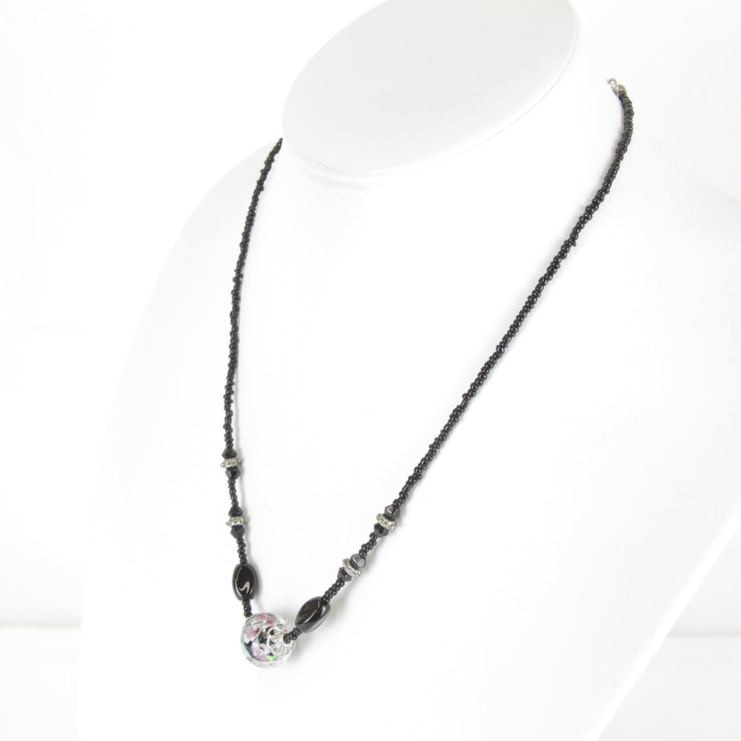 良品『USED』 ガラス 
ネックレス