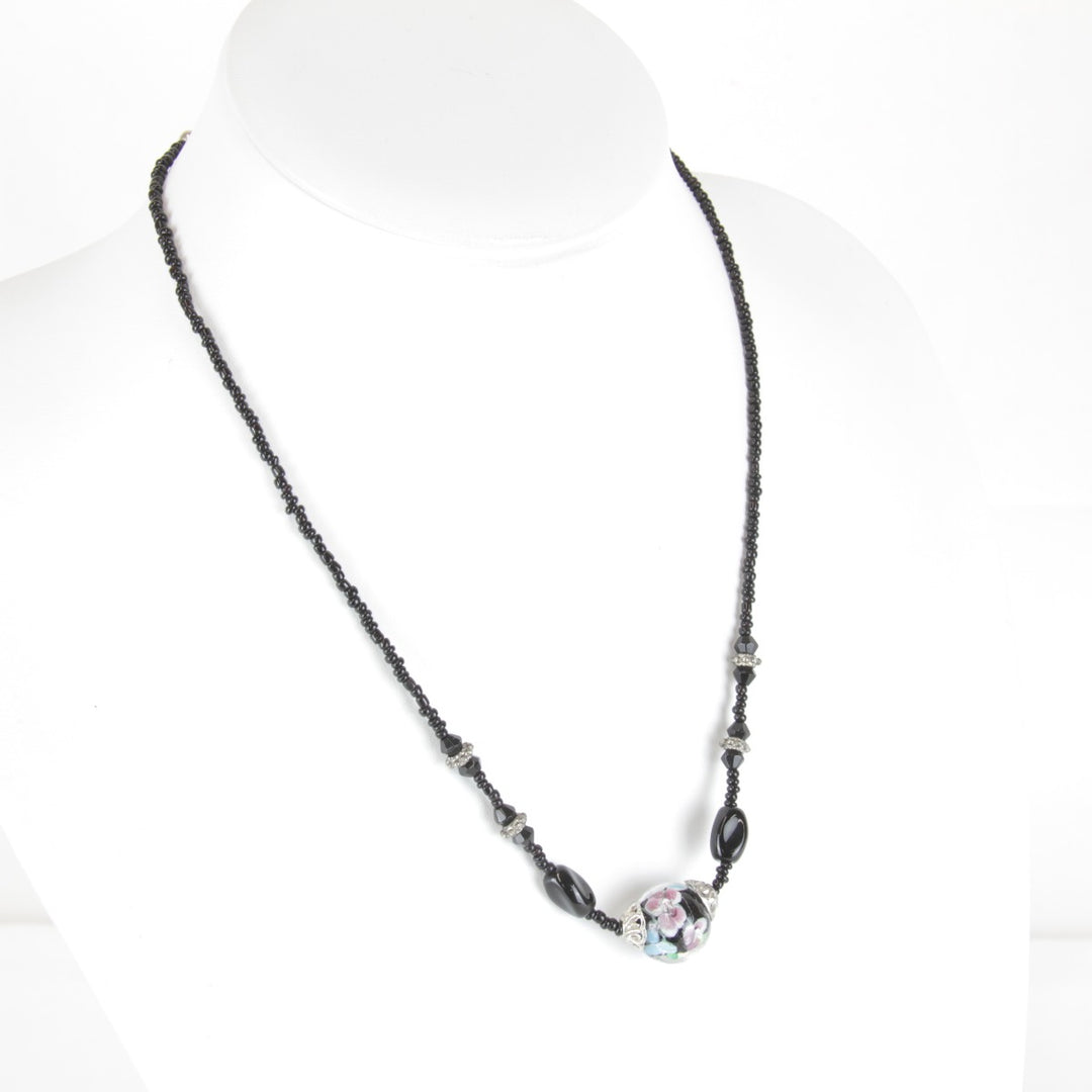良品『USED』 ガラス 
ネックレス