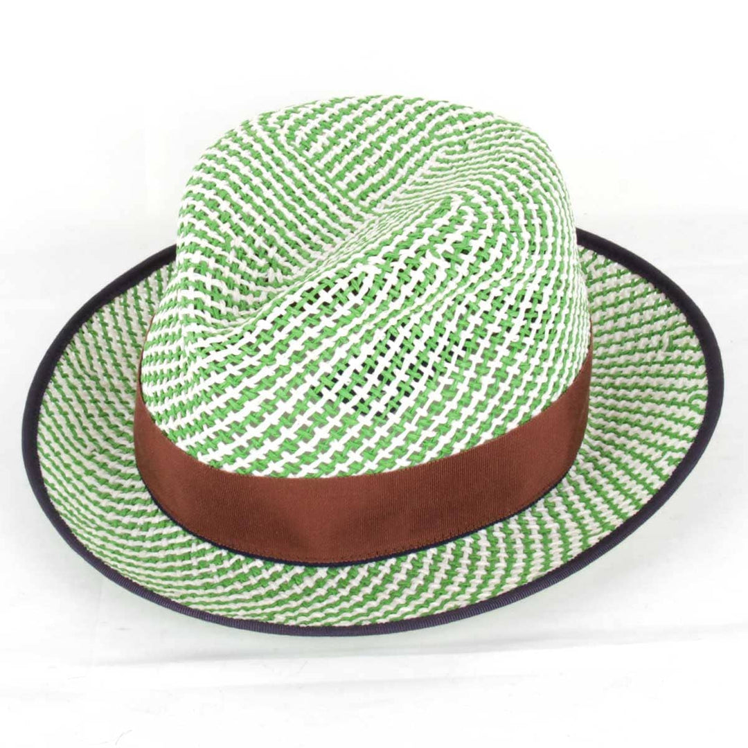 美品『USED』 
Lola Hats ローラ ハット 
 中折れハット ハット 
 グリーン  帽子