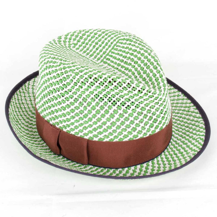 美品『USED』 
Lola Hats ローラ ハット 
 中折れハット ハット 
 グリーン  帽子