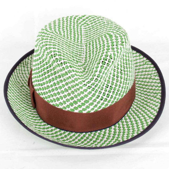 美品『USED』 
Lola Hats ローラ ハット 
 中折れハット ハット 
 グリーン  帽子