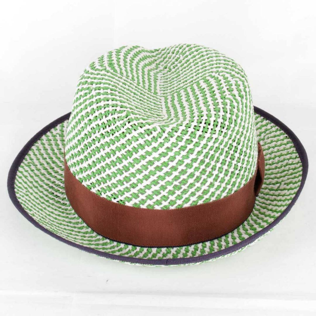 美品『USED』 
Lola Hats ローラ ハット 
 中折れハット ハット 
 グリーン  帽子
