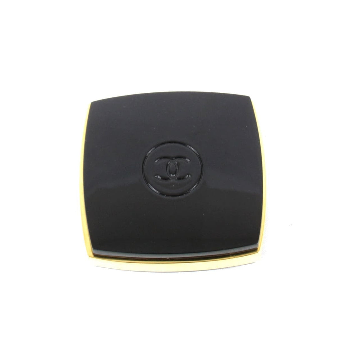 良品『USED』 
CHANEL シャネル 
 No5 プレストパフューム 香水 
 ブラック×ゴールドカラー