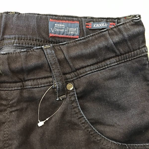 『USED』 
DIESEL ディーゼル 
 KROOLEY ジョグジーンズ 30インチ デニムパンツ 
コットン/ポリエステル  /ポリウレタン ネイビー