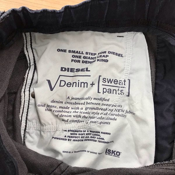 『USED』 
DIESEL ディーゼル 
 KROOLEY ジョグジーンズ 30インチ デニムパンツ 
コットン/ポリエステル  /ポリウレタン ネイビー