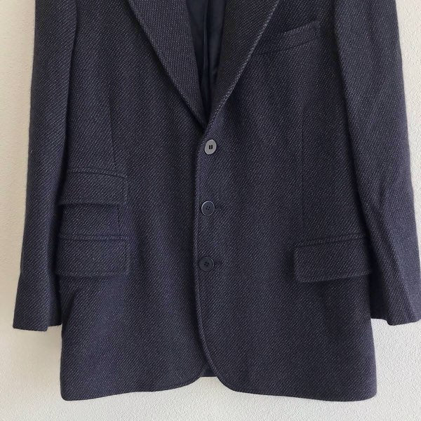 『USED』 
RALPH LAUREN ラルフローレン 
 サイズ6 RN94306 テーラードジャケット 
毛 ネイビー