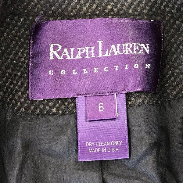 『USED』 
RALPH LAUREN ラルフローレン 
 サイズ6 RN94306 テーラードジャケット 
毛 ネイビー