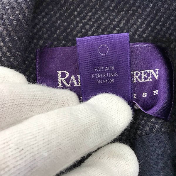 『USED』 
RALPH LAUREN ラルフローレン 
 サイズ6 RN94306 テーラードジャケット 
毛 ネイビー