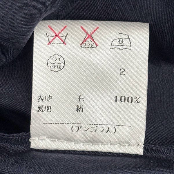 『USED』 
RALPH LAUREN ラルフローレン 
 サイズ6 RN94306 テーラードジャケット 
毛 ネイビー