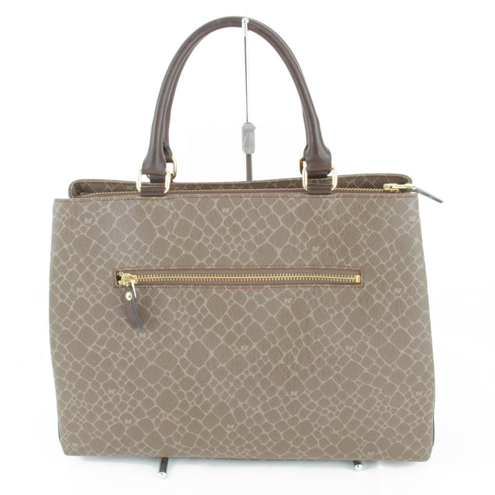 良品『USED』 
NINA RICCI ニナリッチ 
 ハンドバッグ 
レザー ブラウン