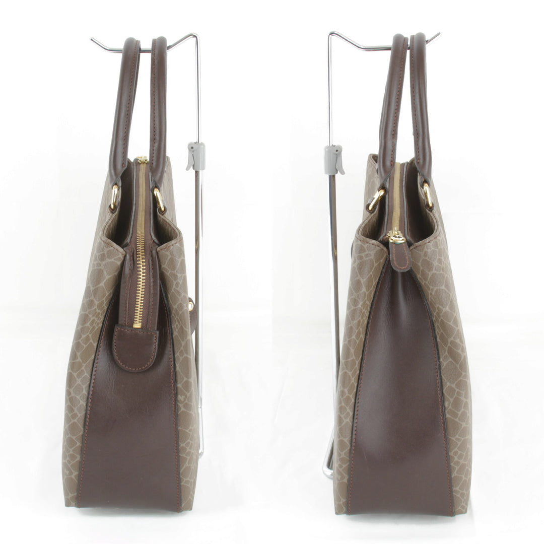 良品『USED』 
NINA RICCI ニナリッチ 
 ハンドバッグ 
レザー ブラウン