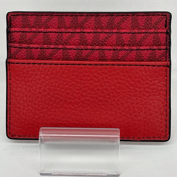 『美品』 
Michael Kors マイケルコース 
 クーパートール カードケース 
合成皮革 レッド