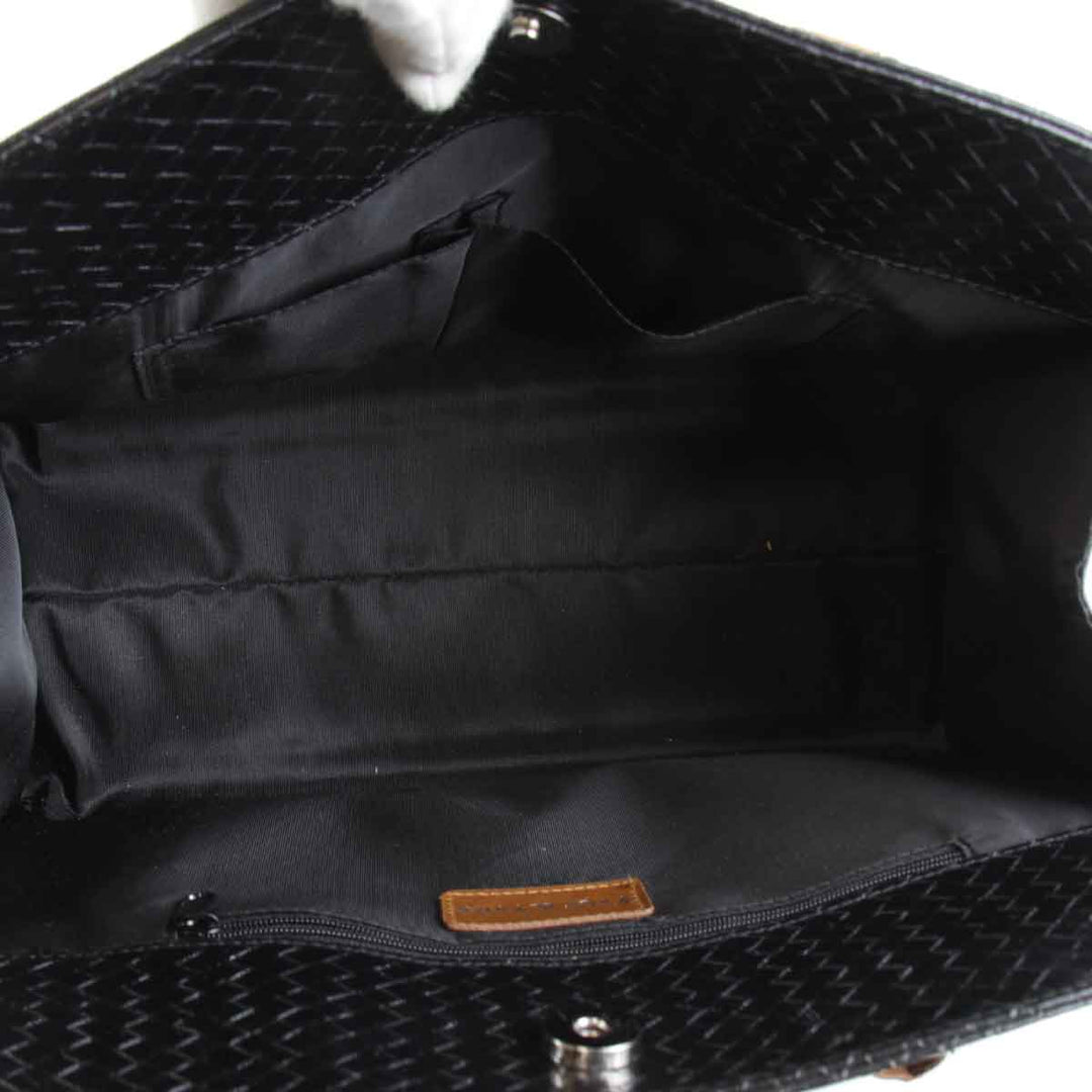 『USED』 
 
 Yves&Yves ハンドバッグ 
レザー ブラック