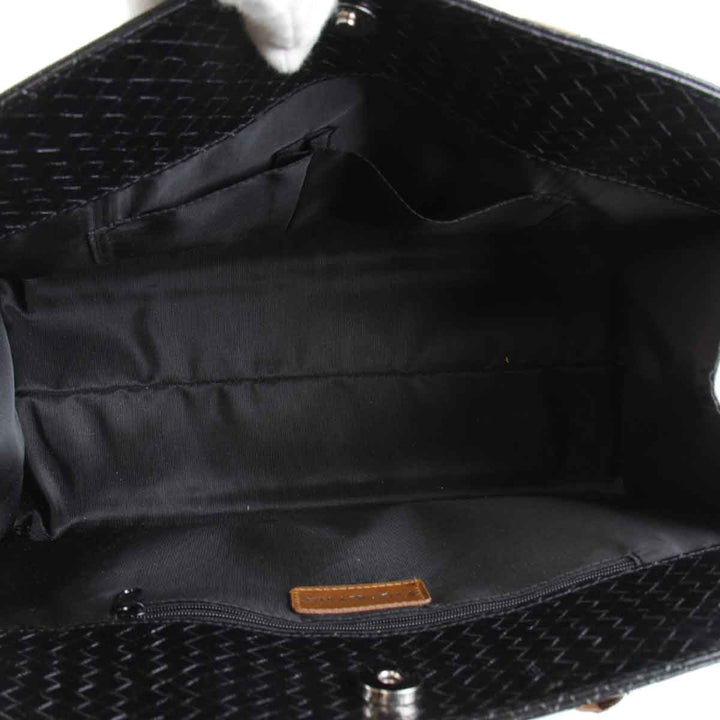 『USED』 
 
 Yves&Yves ハンドバッグ 
レザー ブラック