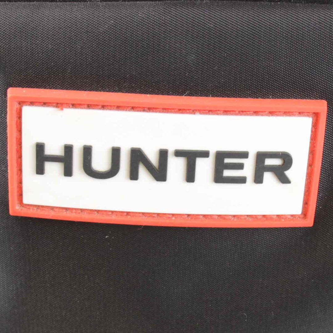 『USED』 
HUNTER ハンター 
 ショルダーバッグ 
ナイロン ブラック