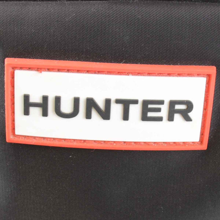 『USED』 
HUNTER ハンター 
 ショルダーバッグ 
ナイロン ブラック