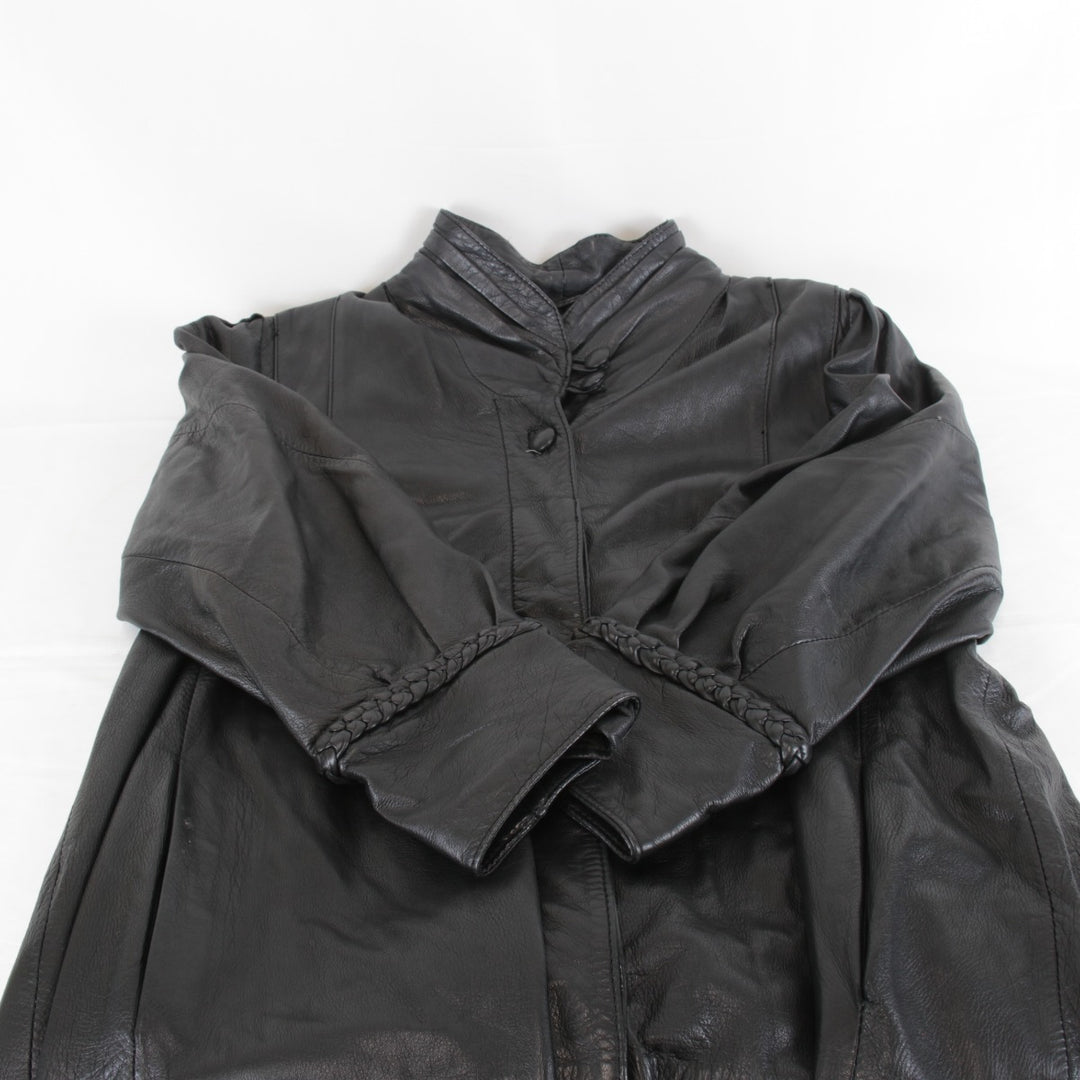 『USED』 
 
 コート 
羊革/ポリエステル ブラック