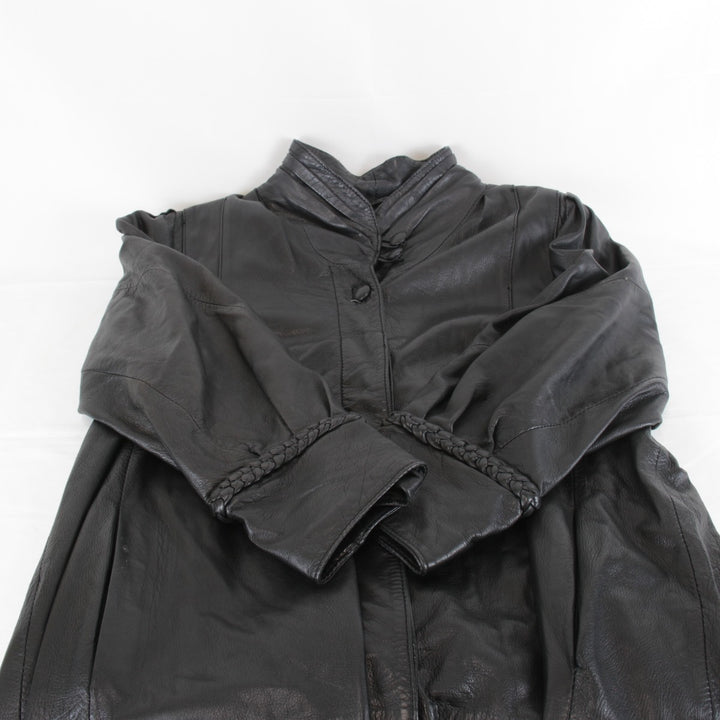 『USED』 
 
 コート 
羊革/ポリエステル ブラック