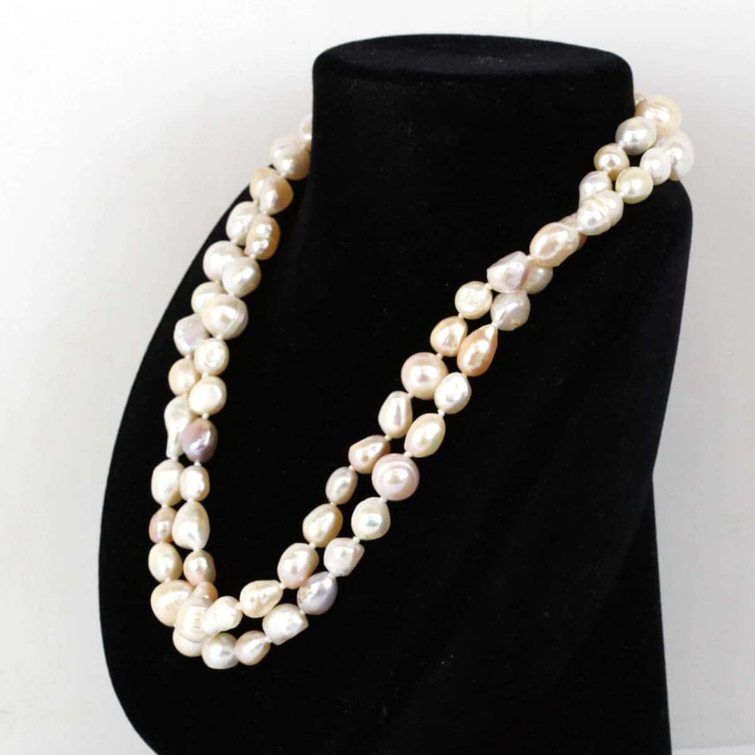 美品『USED』 バロックパール 
 ロングネックレス ネックレス
 89.2g