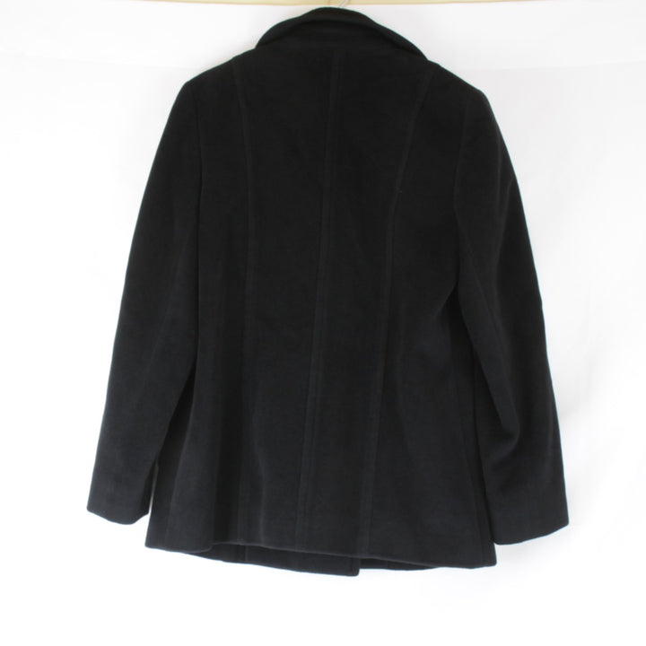 『USED』 
 
 Cojana 秋冬大人気アウター シンプル 上品 通勤 通学 ピーコート 
 ブラック