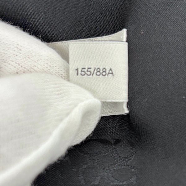 『USED良品』 
COACH コーチ 
 フリルブラウス サイズ2 長袖シャツ 
コットン /キュプラ ブラック