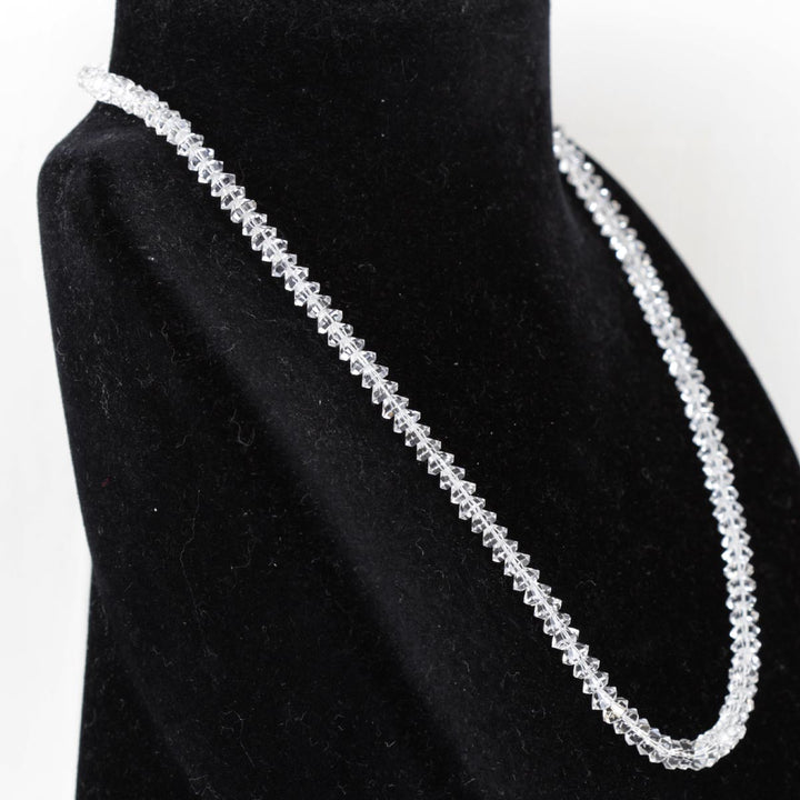 美品『USED』 K18 
 クォーツ ネックレス
 11.0g