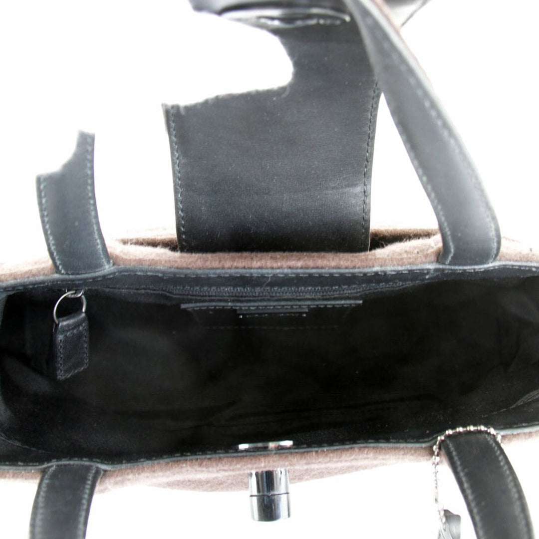 『USED』 
COACH コーチ 
 ミニトート 8189 トートバッグ 
フェルト ダークブラウン