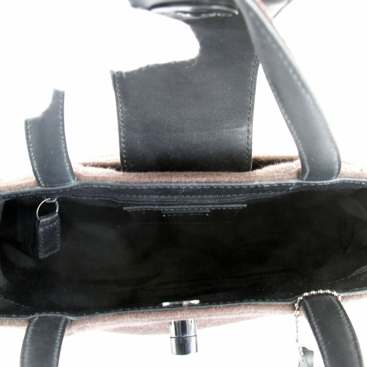 『USED』 
COACH コーチ 
 ミニトート 8189 トートバッグ 
フェルト ダークブラウン