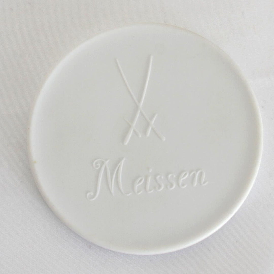 美品『USED』 
Meissen マイセン 
 陶器メダル×5枚 食器