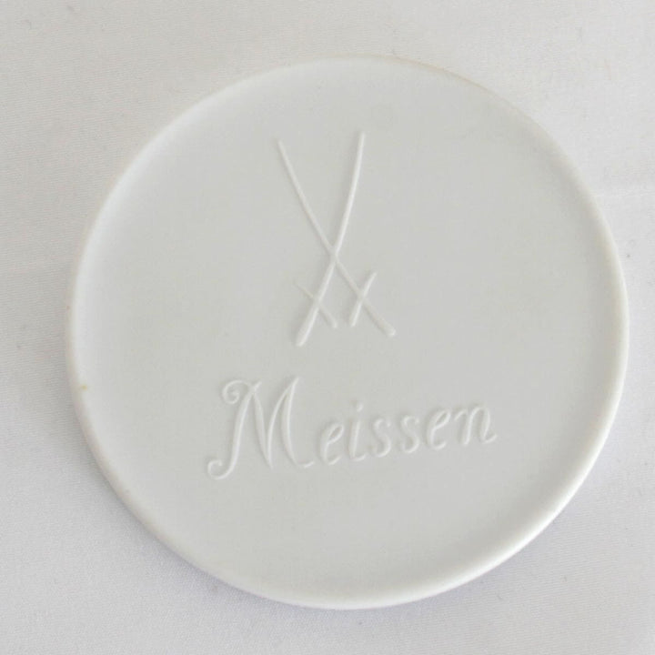美品『USED』 
Meissen マイセン 
 陶器メダル×5枚 食器