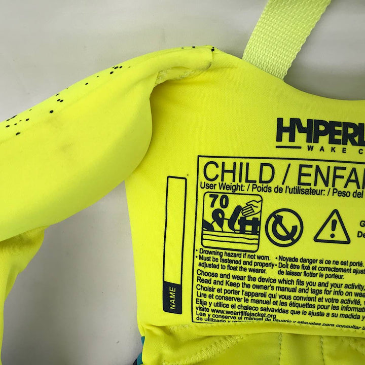 『USED』 
 
 HYPER LITE フローティングベスト ライフジャケット キッズ用 ベスト 
ポリエステル 画像にてご確認ください。