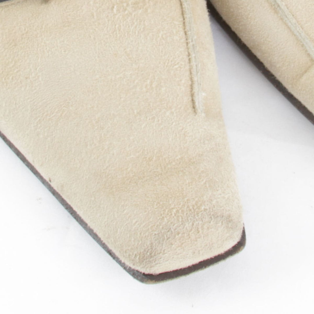 『USED』 
GUCCI グッチ 
 101 0338 37 ミュール 
スウェード ベージュ