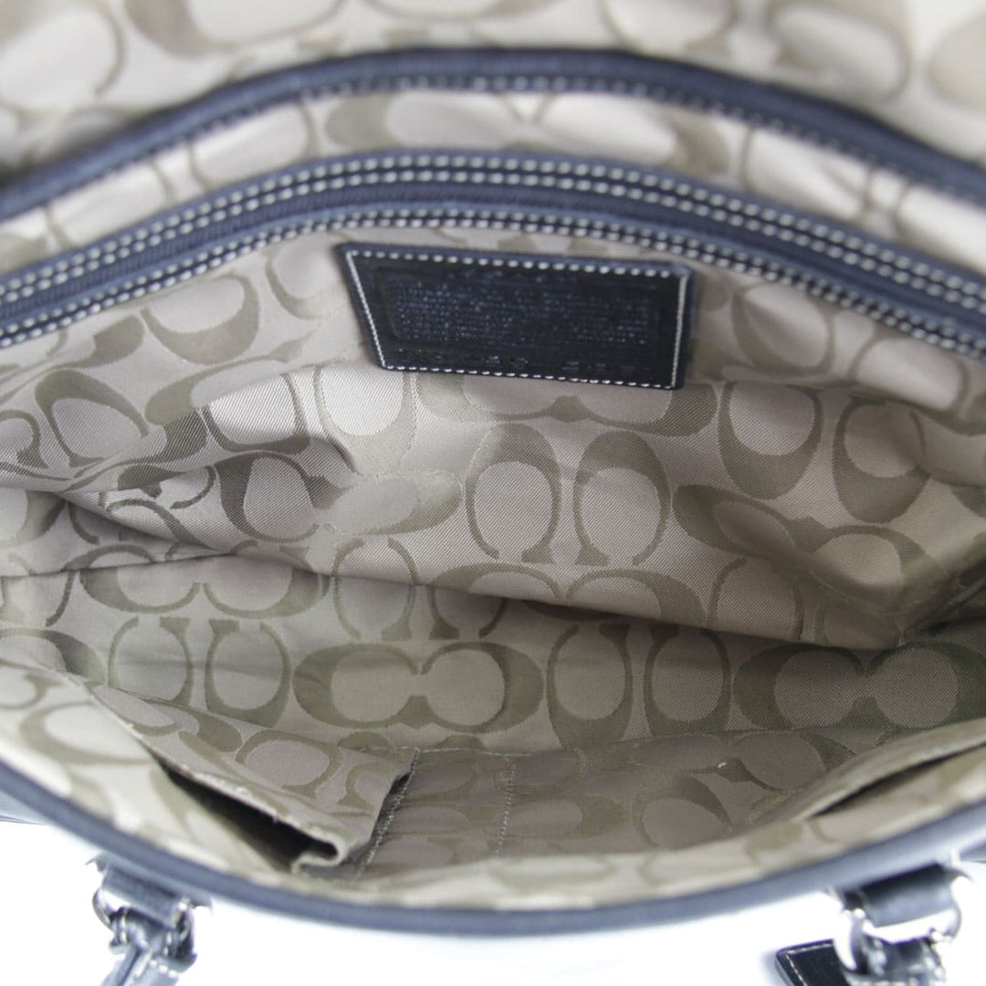 『USED』 
COACH コーチ 
 9251 ハンドバッグ 
レザー ブラック