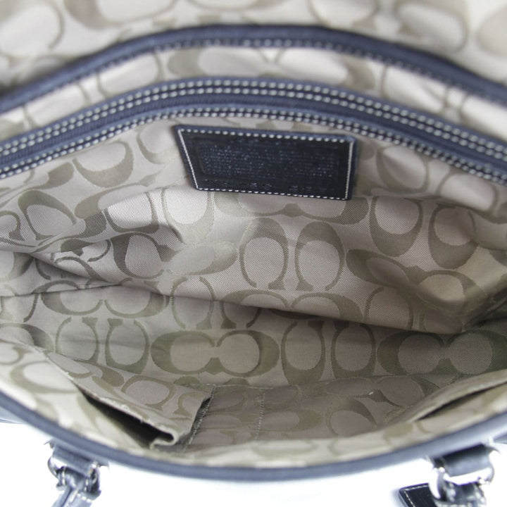 『USED』 
COACH コーチ 
 9251 ハンドバッグ 
レザー ブラック
