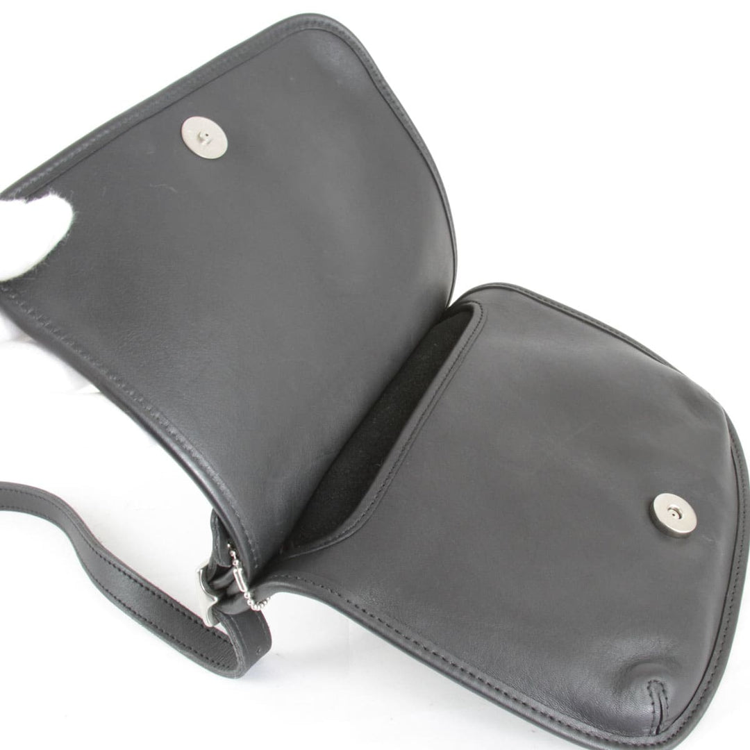 『USED』 
COACH コーチ 
 オールドコーチ K9P-9142 ショルダーバッグ 
レザー ブラック