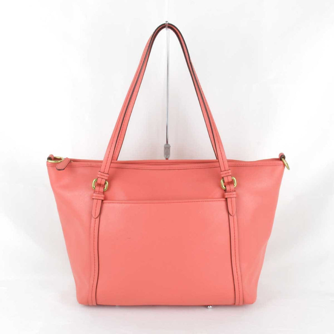 『USED』 
COACH コーチ 
 F25667 トートバッグ 
レザー ピンク