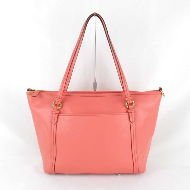 『USED』 
COACH コーチ 
 F25667 トートバッグ 
レザー ピンク