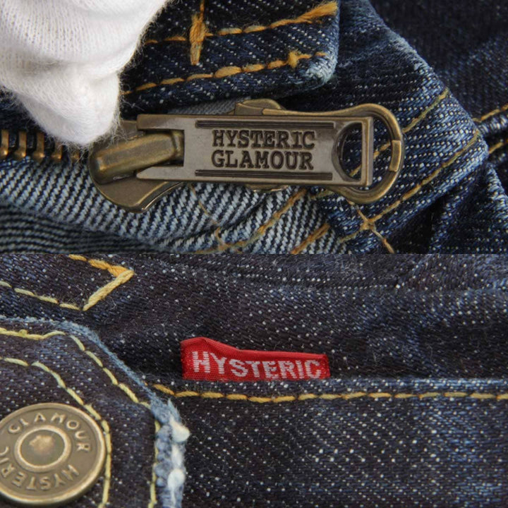 『USED』 
HYSTERIC GLAMOUR ヒステリックグラマー 
 デニムジャケット 
デニム インディゴ